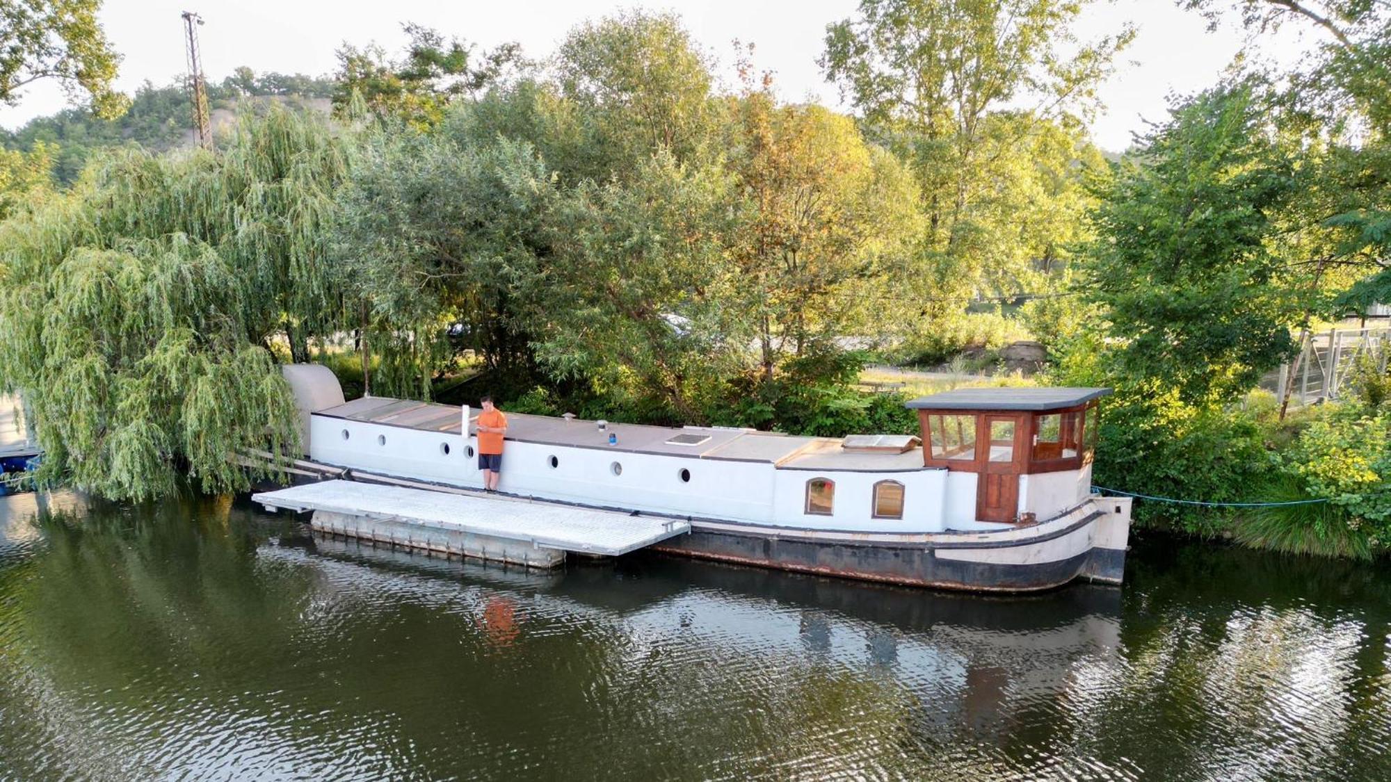 Prague On Boat, Privat Pier, Free Parking Hotell Eksteriør bilde